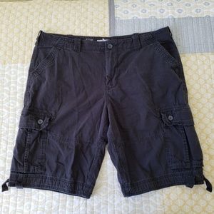 Urban Pipeline Men's Black Cargo Shorts